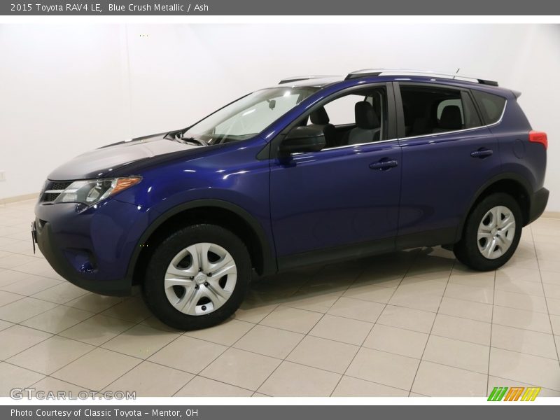 Blue Crush Metallic / Ash 2015 Toyota RAV4 LE