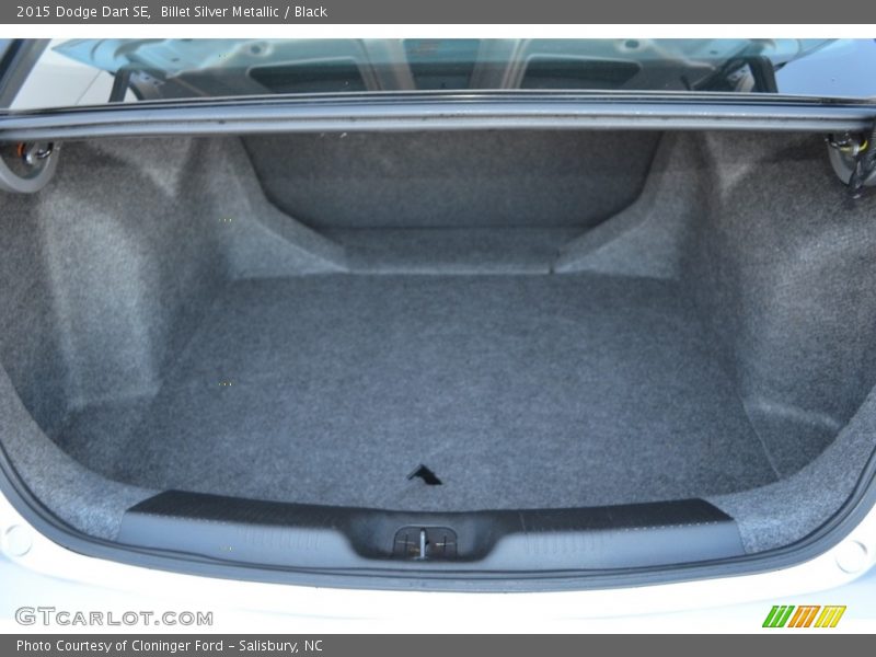 Billet Silver Metallic / Black 2015 Dodge Dart SE