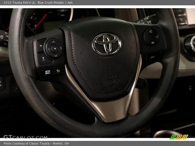 Blue Crush Metallic / Ash 2015 Toyota RAV4 LE