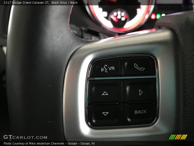 Black Onyx / Black 2017 Dodge Grand Caravan GT