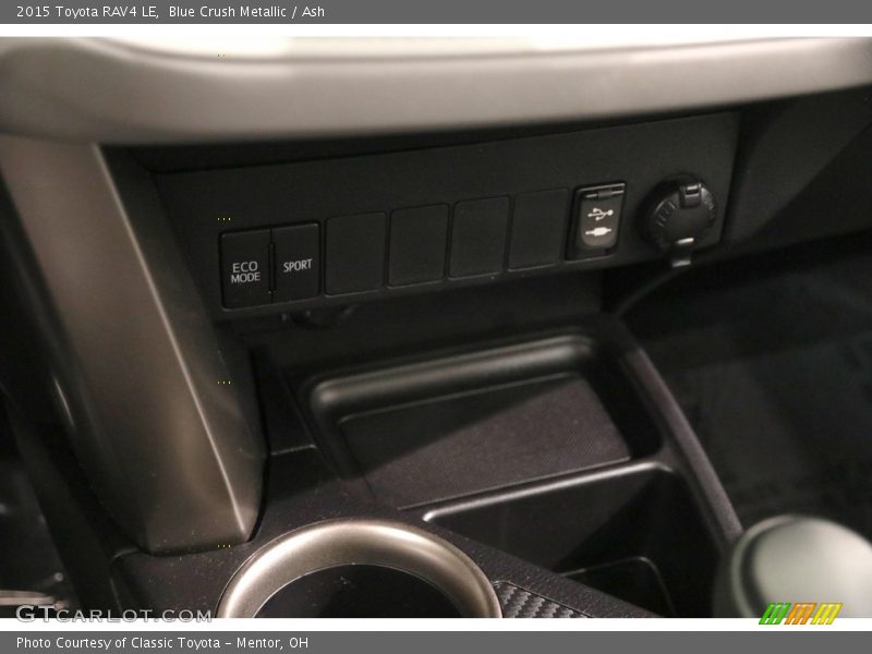 Blue Crush Metallic / Ash 2015 Toyota RAV4 LE