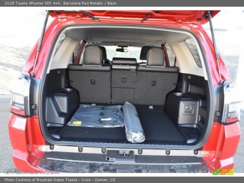Barcelona Red Metallic / Black 2018 Toyota 4Runner SR5 4x4