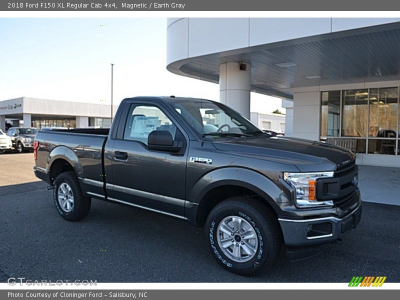 Magnetic / Earth Gray 2018 Ford F150 XL Regular Cab 4x4