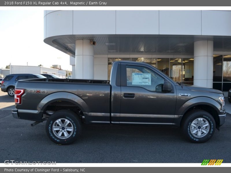Magnetic / Earth Gray 2018 Ford F150 XL Regular Cab 4x4