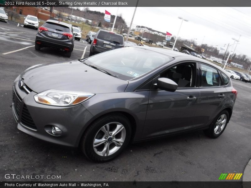 Sterling Grey Metallic / Charcoal Black 2012 Ford Focus SE 5-Door