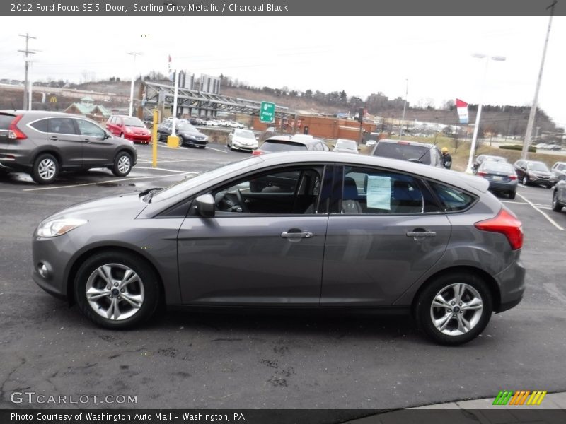 Sterling Grey Metallic / Charcoal Black 2012 Ford Focus SE 5-Door