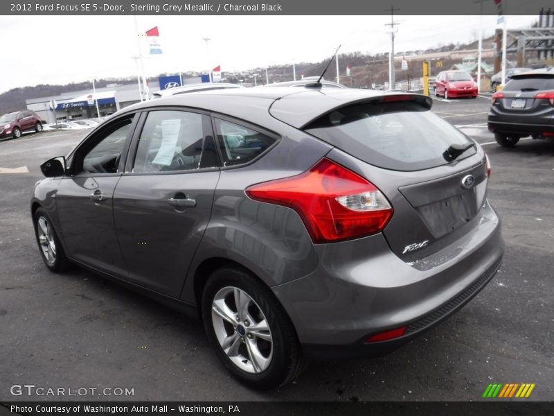 Sterling Grey Metallic / Charcoal Black 2012 Ford Focus SE 5-Door