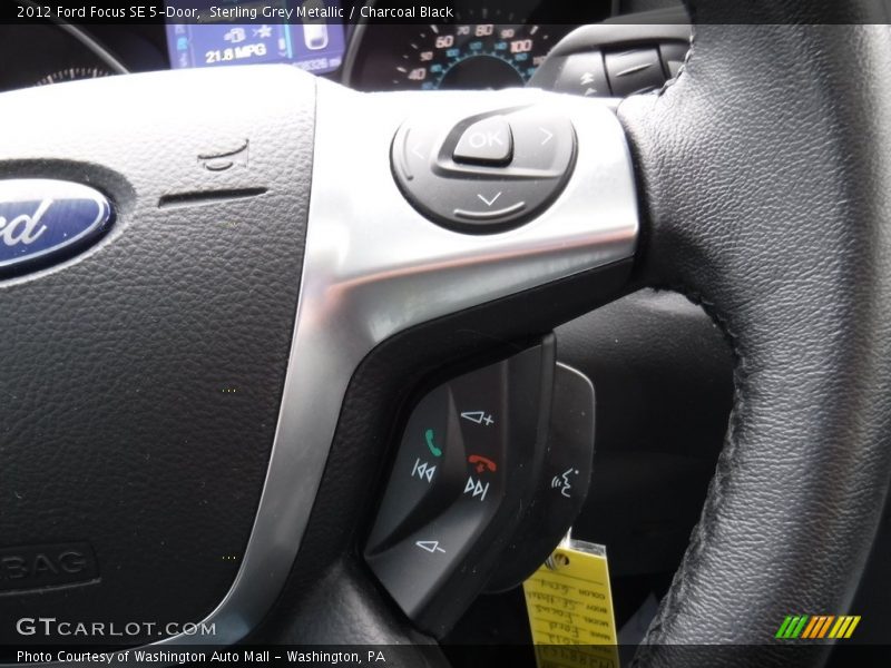 Sterling Grey Metallic / Charcoal Black 2012 Ford Focus SE 5-Door