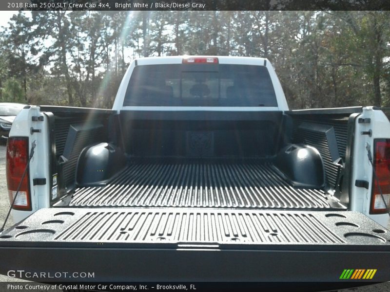 Bright White / Black/Diesel Gray 2018 Ram 2500 SLT Crew Cab 4x4