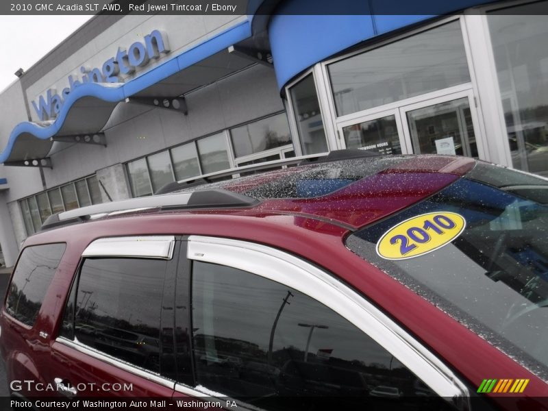 Red Jewel Tintcoat / Ebony 2010 GMC Acadia SLT AWD