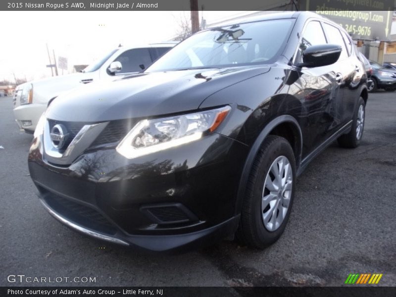 Midnight Jade / Almond 2015 Nissan Rogue S AWD