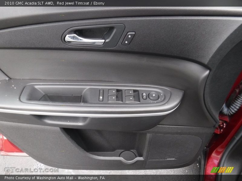 Red Jewel Tintcoat / Ebony 2010 GMC Acadia SLT AWD