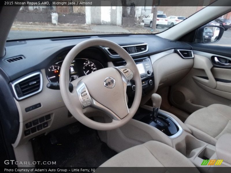 Midnight Jade / Almond 2015 Nissan Rogue S AWD