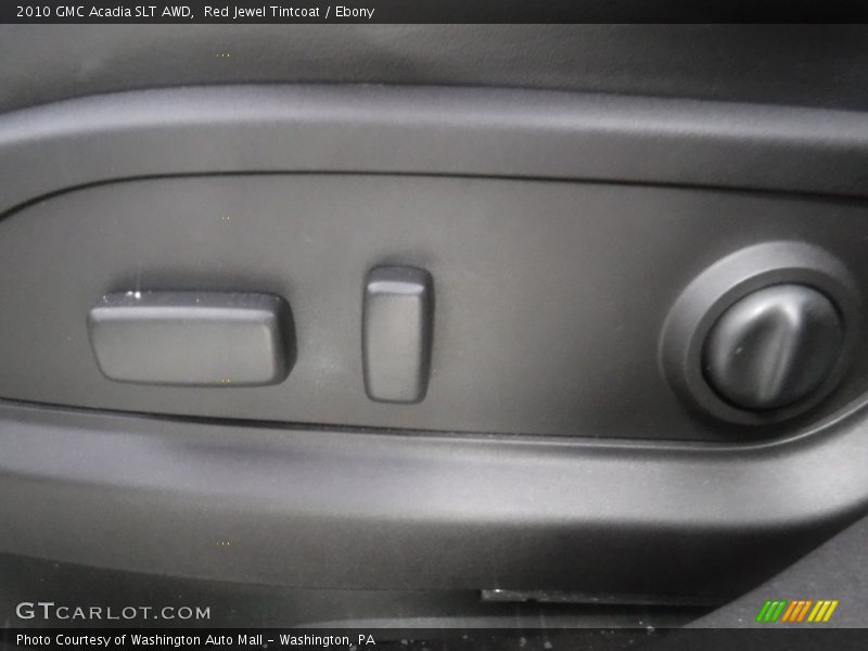 Red Jewel Tintcoat / Ebony 2010 GMC Acadia SLT AWD