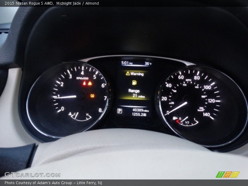 Midnight Jade / Almond 2015 Nissan Rogue S AWD