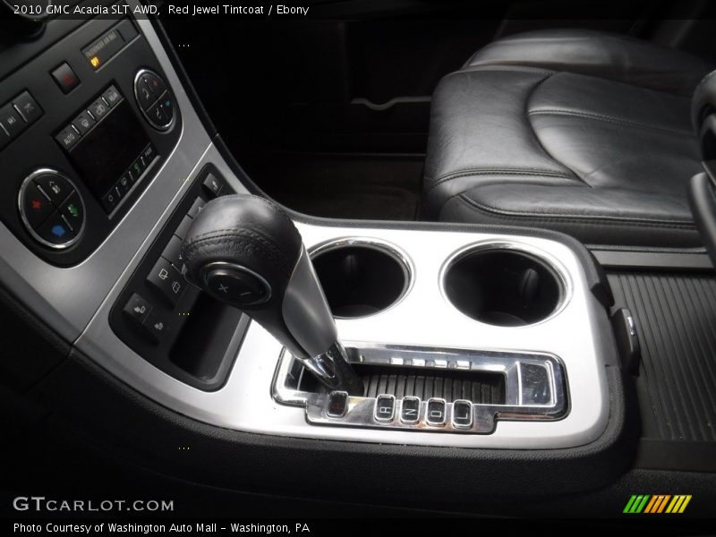 Red Jewel Tintcoat / Ebony 2010 GMC Acadia SLT AWD
