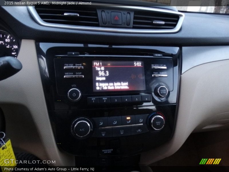 Midnight Jade / Almond 2015 Nissan Rogue S AWD