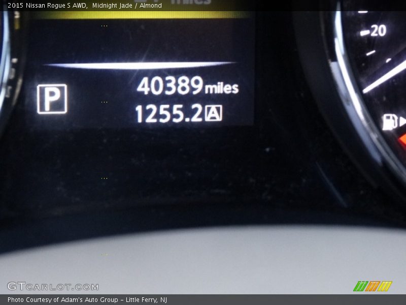 Midnight Jade / Almond 2015 Nissan Rogue S AWD