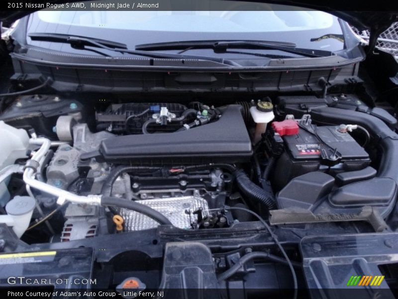 Midnight Jade / Almond 2015 Nissan Rogue S AWD