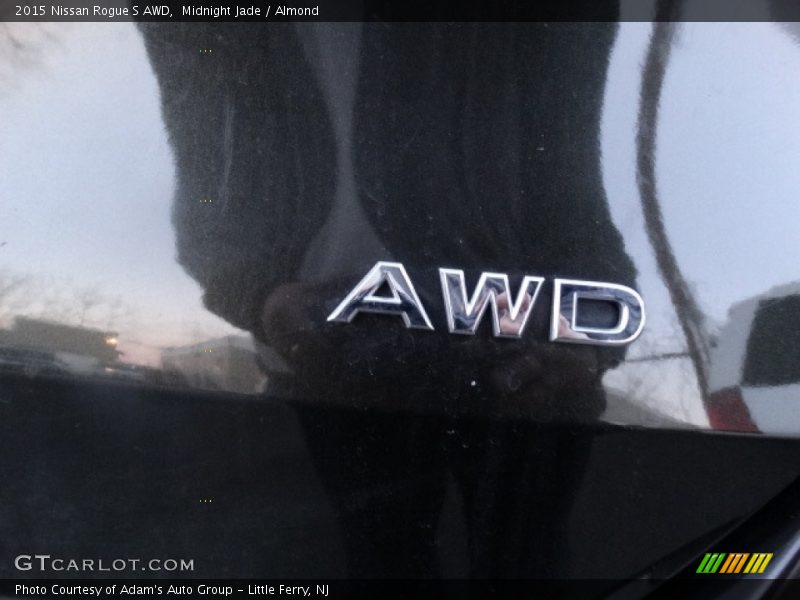 Midnight Jade / Almond 2015 Nissan Rogue S AWD