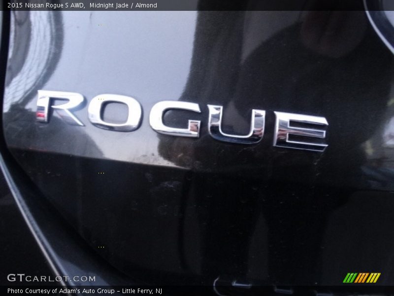 Midnight Jade / Almond 2015 Nissan Rogue S AWD