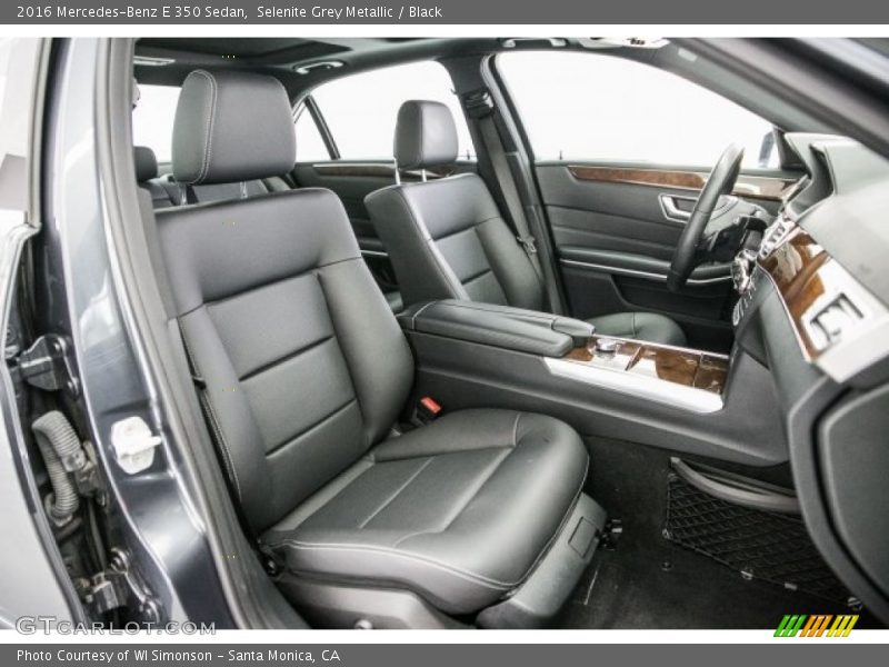 Selenite Grey Metallic / Black 2016 Mercedes-Benz E 350 Sedan