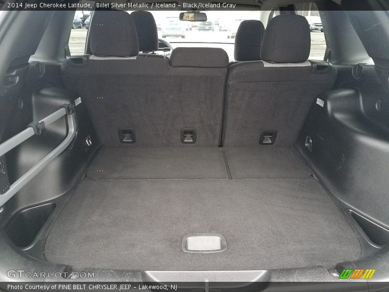 Billet Silver Metallic / Iceland - Black/Iceland Gray 2014 Jeep Cherokee Latitude