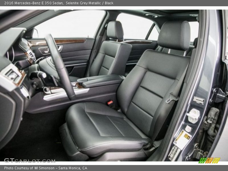 Selenite Grey Metallic / Black 2016 Mercedes-Benz E 350 Sedan