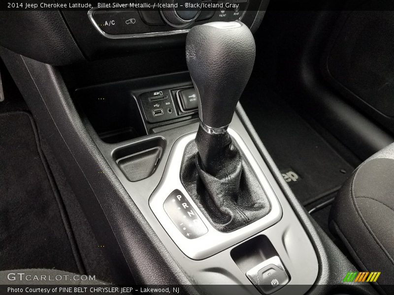 Billet Silver Metallic / Iceland - Black/Iceland Gray 2014 Jeep Cherokee Latitude