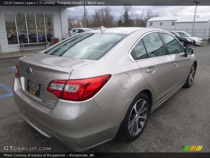 Tungsten Metallic / Warm Ivory 2016 Subaru Legacy 2.5i Limited