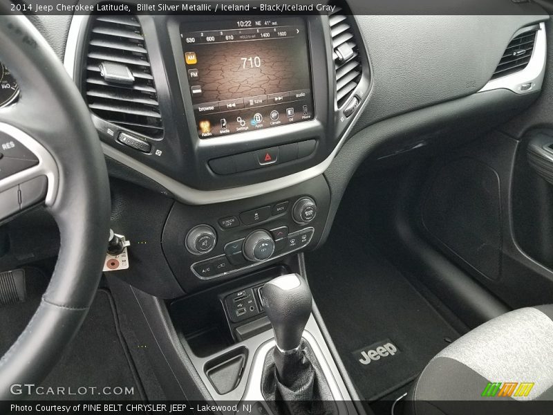 Billet Silver Metallic / Iceland - Black/Iceland Gray 2014 Jeep Cherokee Latitude