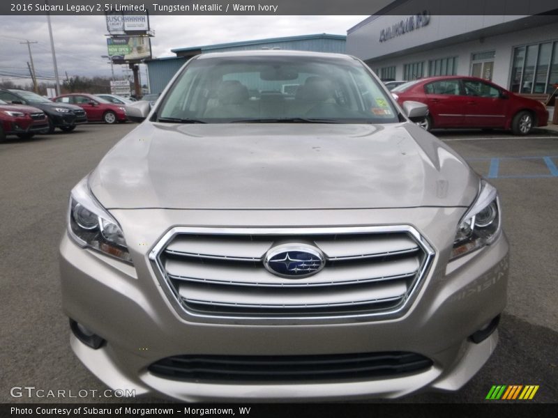 Tungsten Metallic / Warm Ivory 2016 Subaru Legacy 2.5i Limited