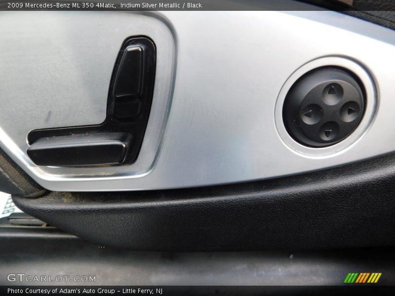 Iridium Silver Metallic / Black 2009 Mercedes-Benz ML 350 4Matic