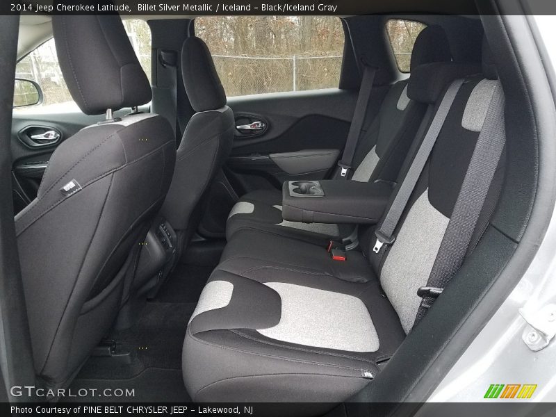 Billet Silver Metallic / Iceland - Black/Iceland Gray 2014 Jeep Cherokee Latitude