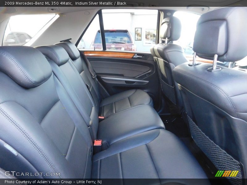 Iridium Silver Metallic / Black 2009 Mercedes-Benz ML 350 4Matic
