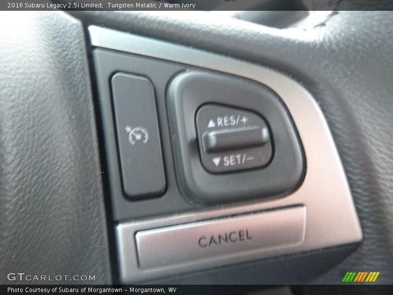 Tungsten Metallic / Warm Ivory 2016 Subaru Legacy 2.5i Limited