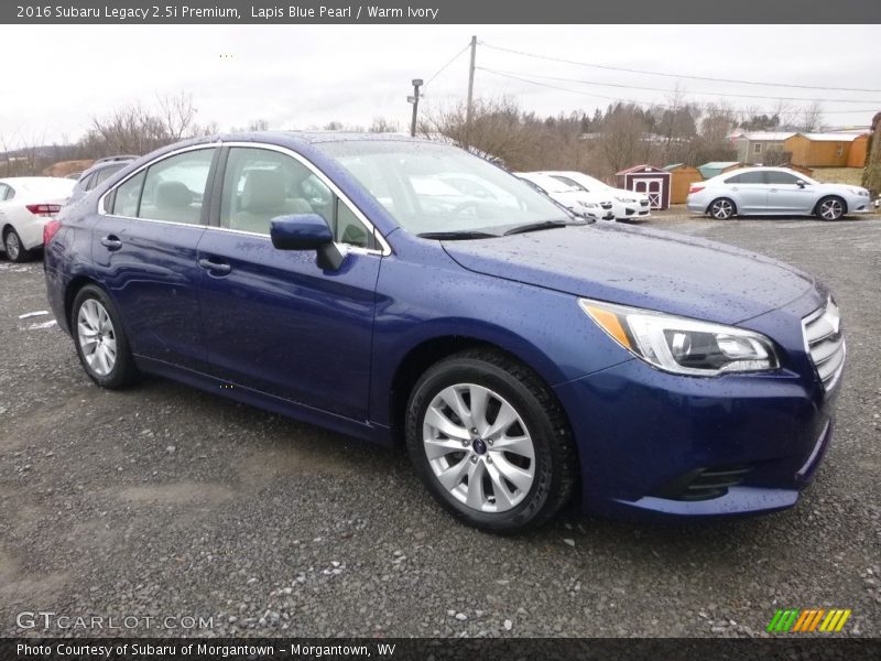 Lapis Blue Pearl / Warm Ivory 2016 Subaru Legacy 2.5i Premium