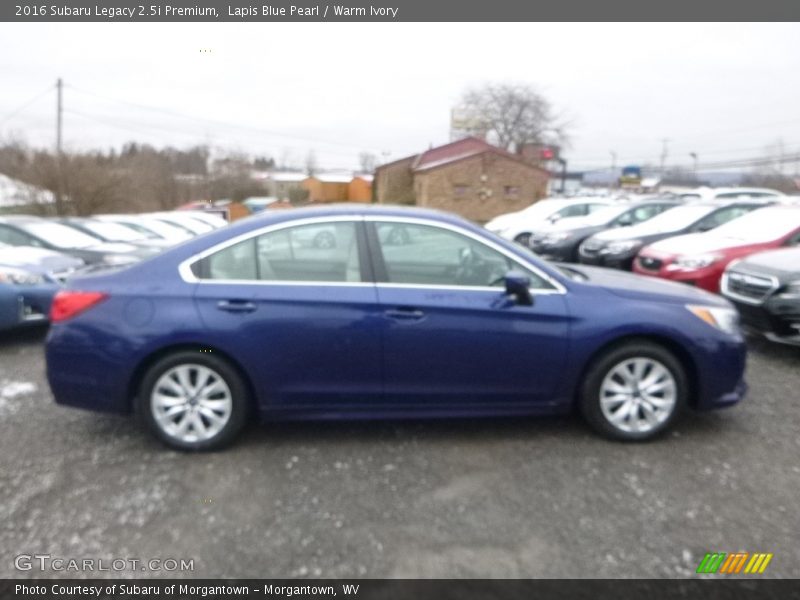 Lapis Blue Pearl / Warm Ivory 2016 Subaru Legacy 2.5i Premium