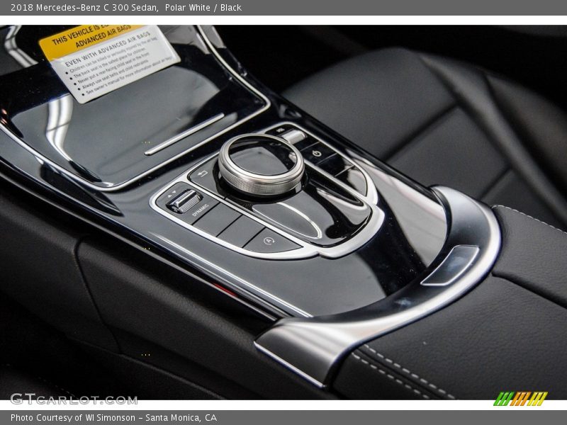 Polar White / Black 2018 Mercedes-Benz C 300 Sedan