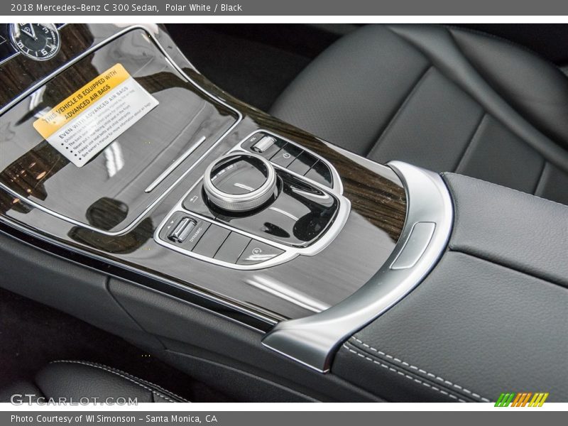 Polar White / Black 2018 Mercedes-Benz C 300 Sedan