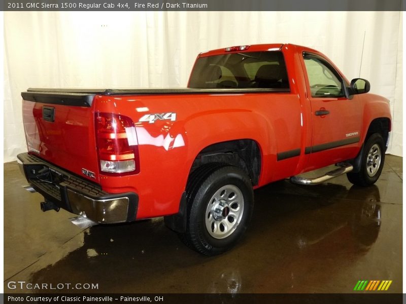 Fire Red / Dark Titanium 2011 GMC Sierra 1500 Regular Cab 4x4