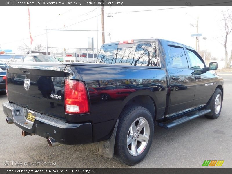 Black / Dark Slate Gray 2012 Dodge Ram 1500 Sport Crew Cab 4x4