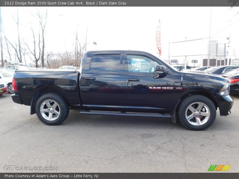Black / Dark Slate Gray 2012 Dodge Ram 1500 Sport Crew Cab 4x4