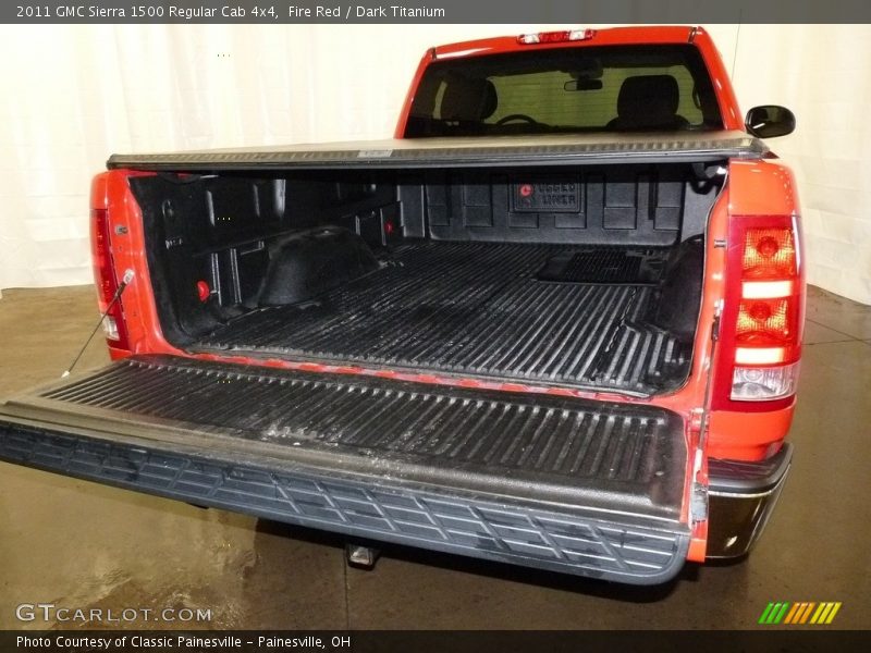 Fire Red / Dark Titanium 2011 GMC Sierra 1500 Regular Cab 4x4