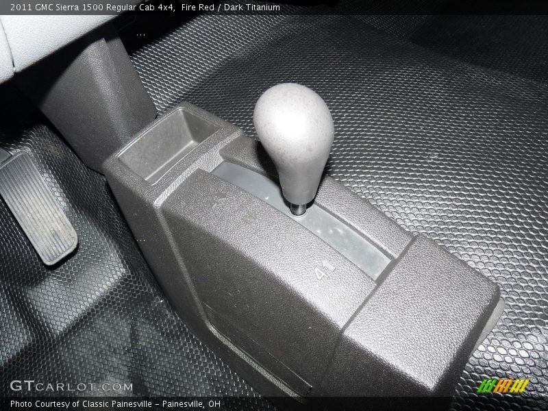 Fire Red / Dark Titanium 2011 GMC Sierra 1500 Regular Cab 4x4