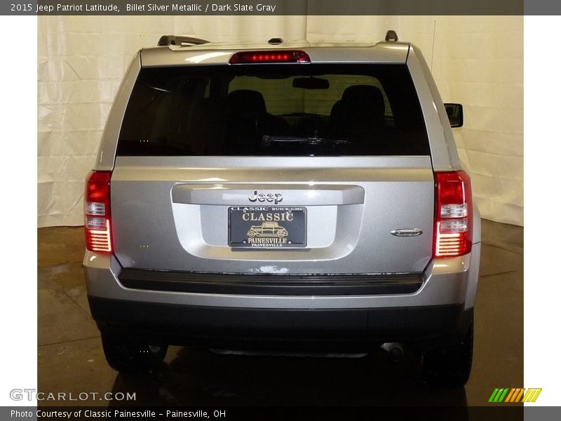 Billet Silver Metallic / Dark Slate Gray 2015 Jeep Patriot Latitude
