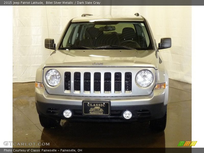 Billet Silver Metallic / Dark Slate Gray 2015 Jeep Patriot Latitude