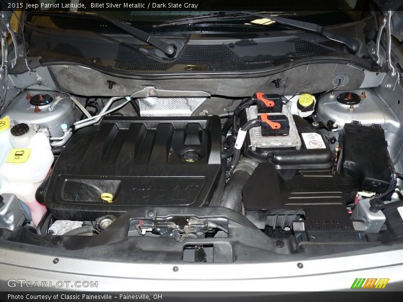 Billet Silver Metallic / Dark Slate Gray 2015 Jeep Patriot Latitude