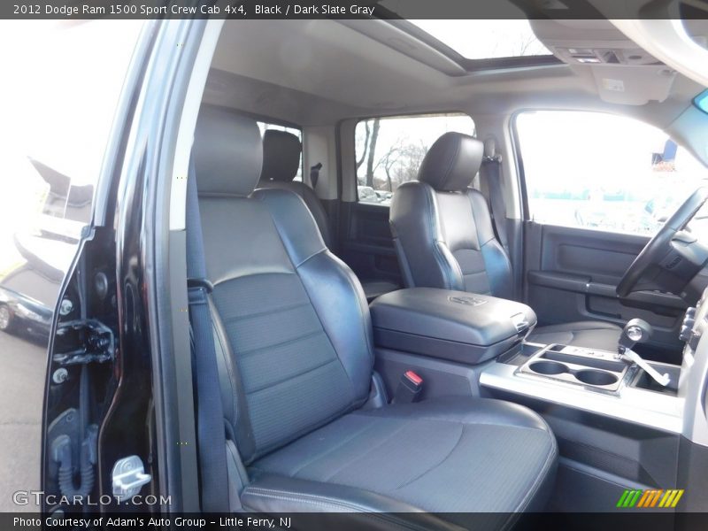 Black / Dark Slate Gray 2012 Dodge Ram 1500 Sport Crew Cab 4x4