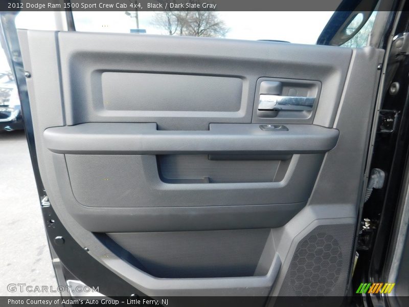 Black / Dark Slate Gray 2012 Dodge Ram 1500 Sport Crew Cab 4x4